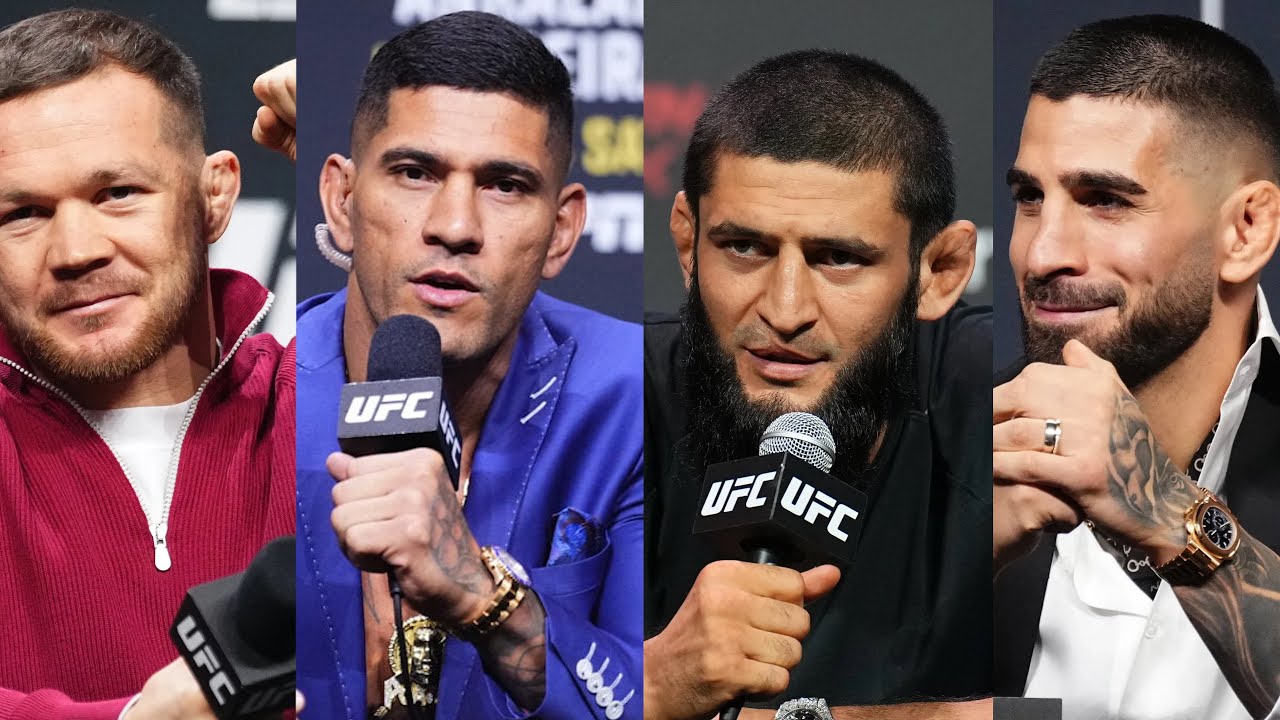 BEST UFC PRESS CONFERENCE MOMENTS OF 2025 (PART 2)