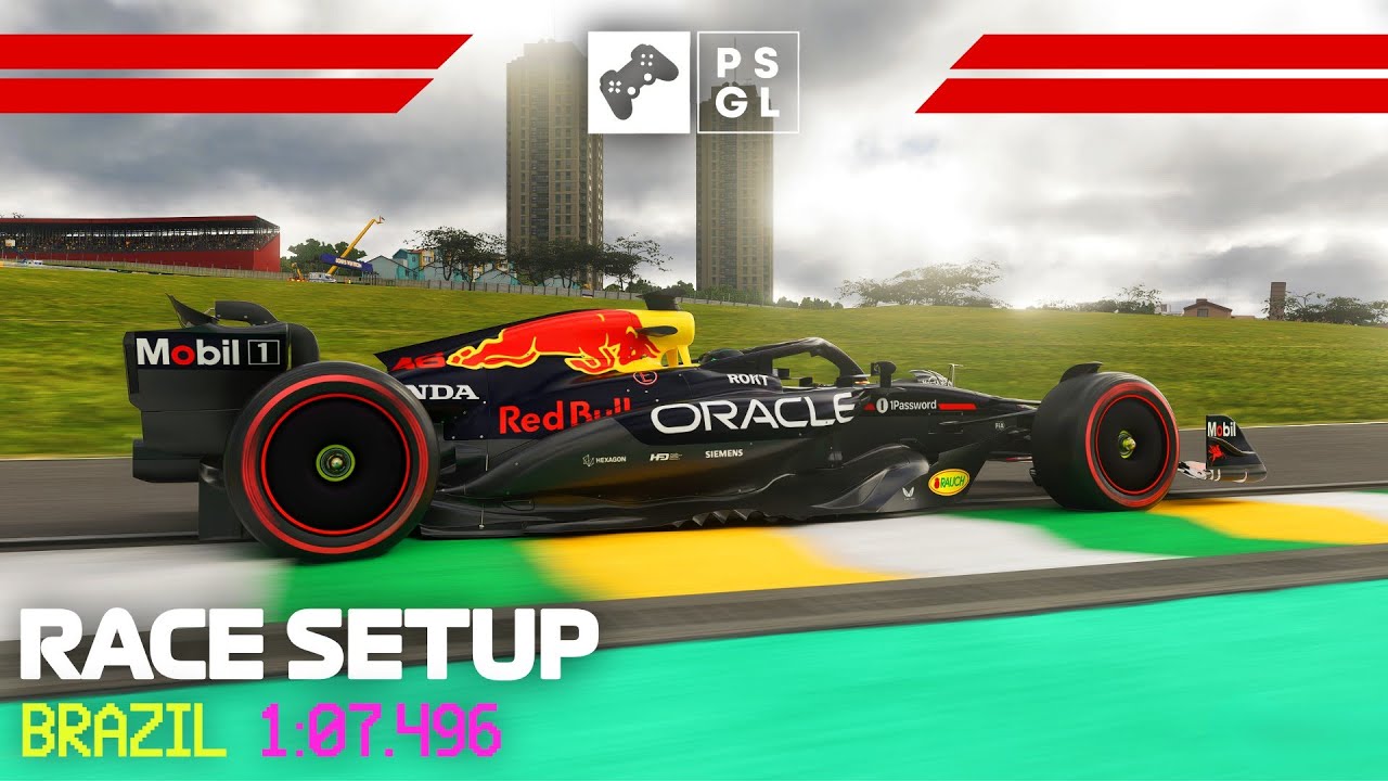 F1 25 PSGL BRAZIL Квалификационный круг + настройка гонки 💪