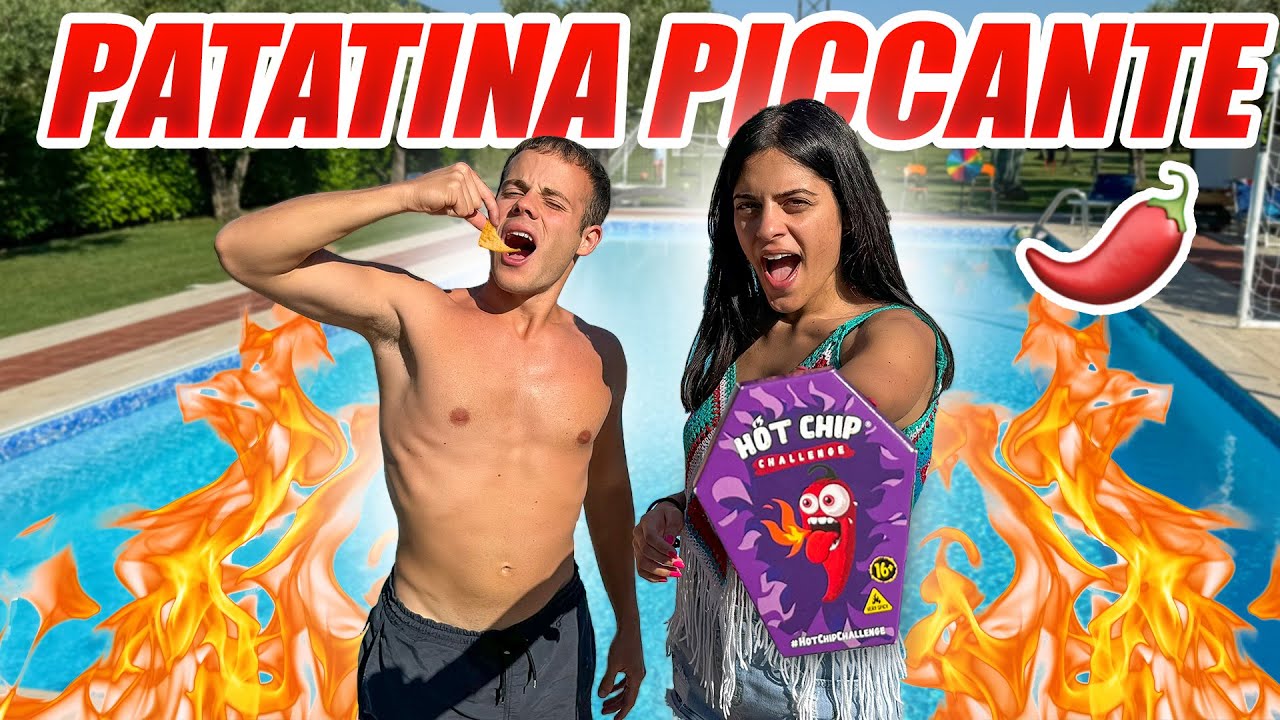🌶️ ENRY LAZZA E GIUSEPPINA PROVANO LA PATATINA PIU PICCANTE AL MONDO 🌍 (FINITO MALE) 🤮