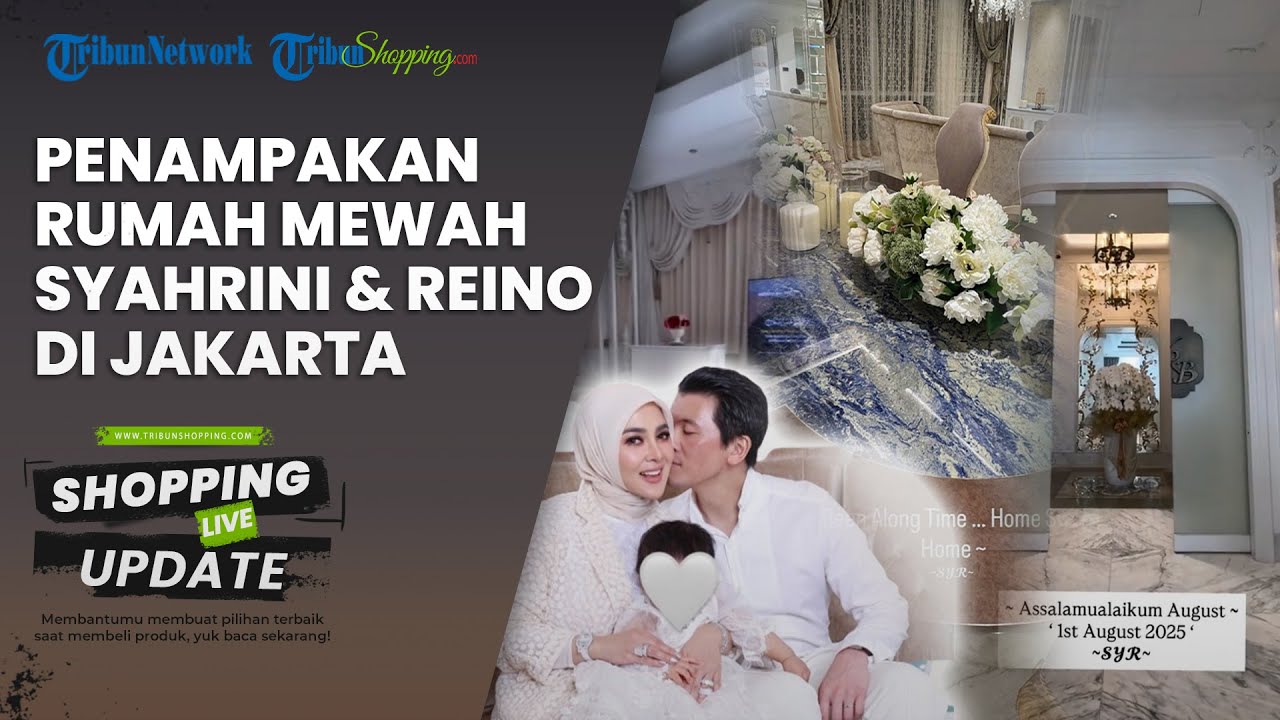 Dibanderol Rp 91 M, Intip Penampakan Rumah Mewah Syahrini dan Reino Barack di Jakarta, Bergaya Eropa