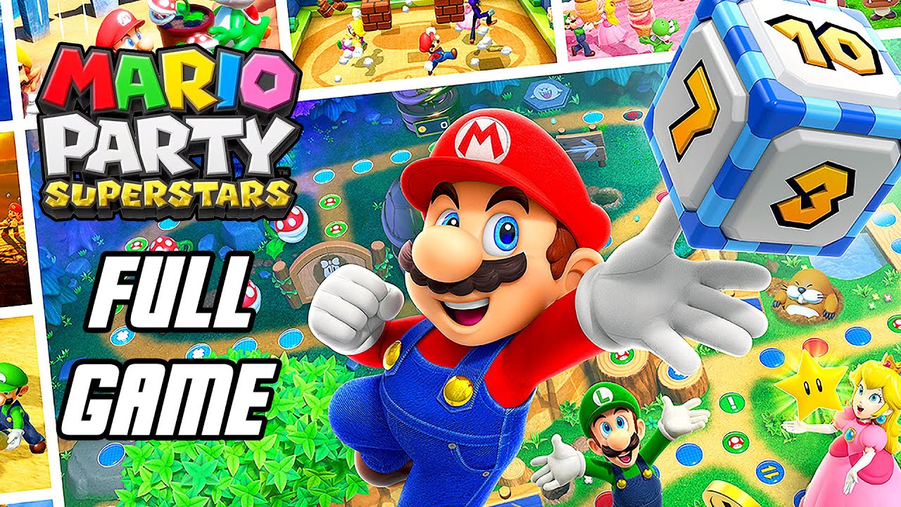 Mario Party Superstars - Full Game Gameplay Walkthrough (Nintendo Switch)