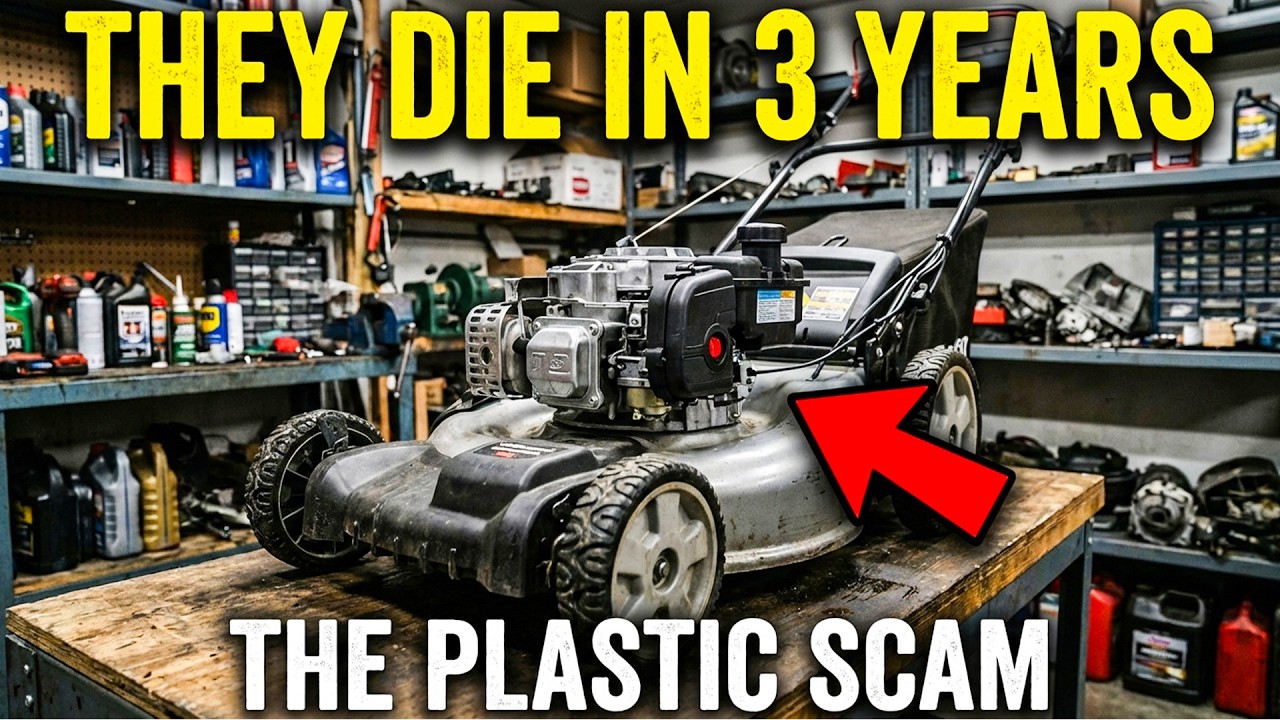 Why Your Lawn Mower Dies in 3 Years (The Small Engine Scam)