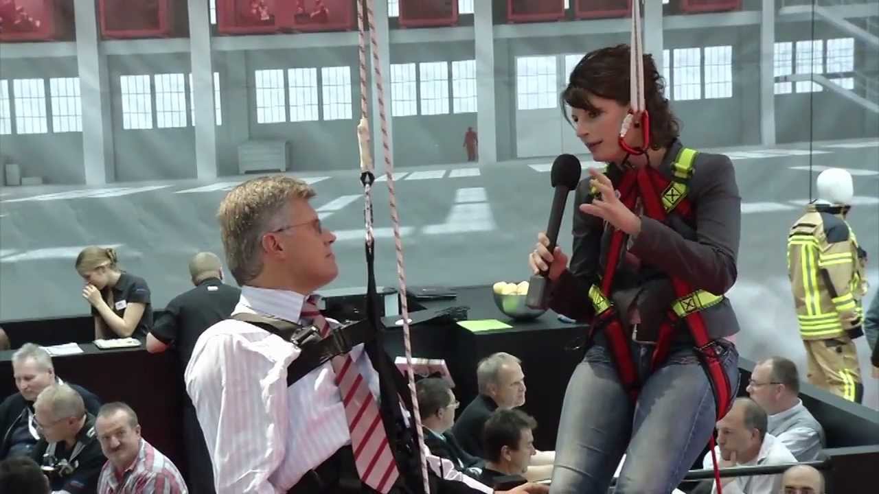 A+A 2011: Bornack und der Anseilschutz