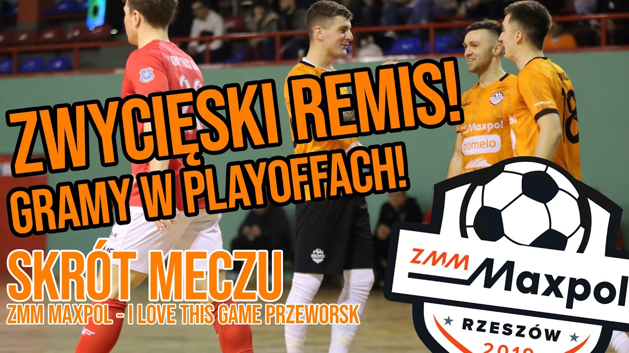 ZWYCIĘSKI REMIS! JESTEŚMY W PLAYOFFACH! Skrót meczu ZMM Maxpol Rzeszów - ILTG Przeworsk 08.02.2026