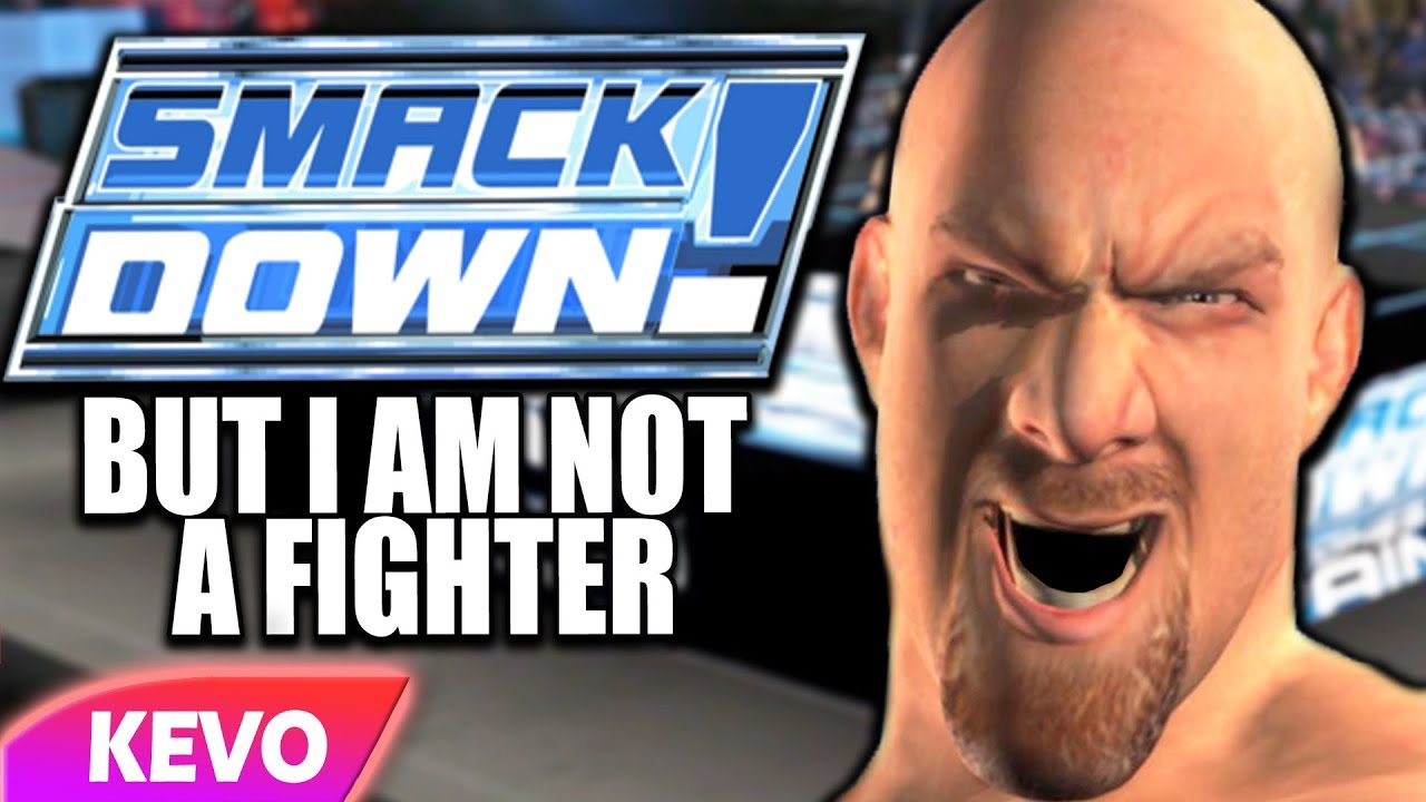 WWE PS2 game but I am not a fighter