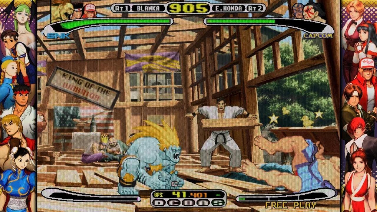 CAPCOM FIGHTING COLLECTION 2_cvs Terry Joe and Blanka