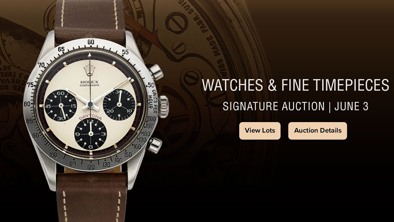 LIVE: Watches & Fine Timepieces Signature Auction 5567