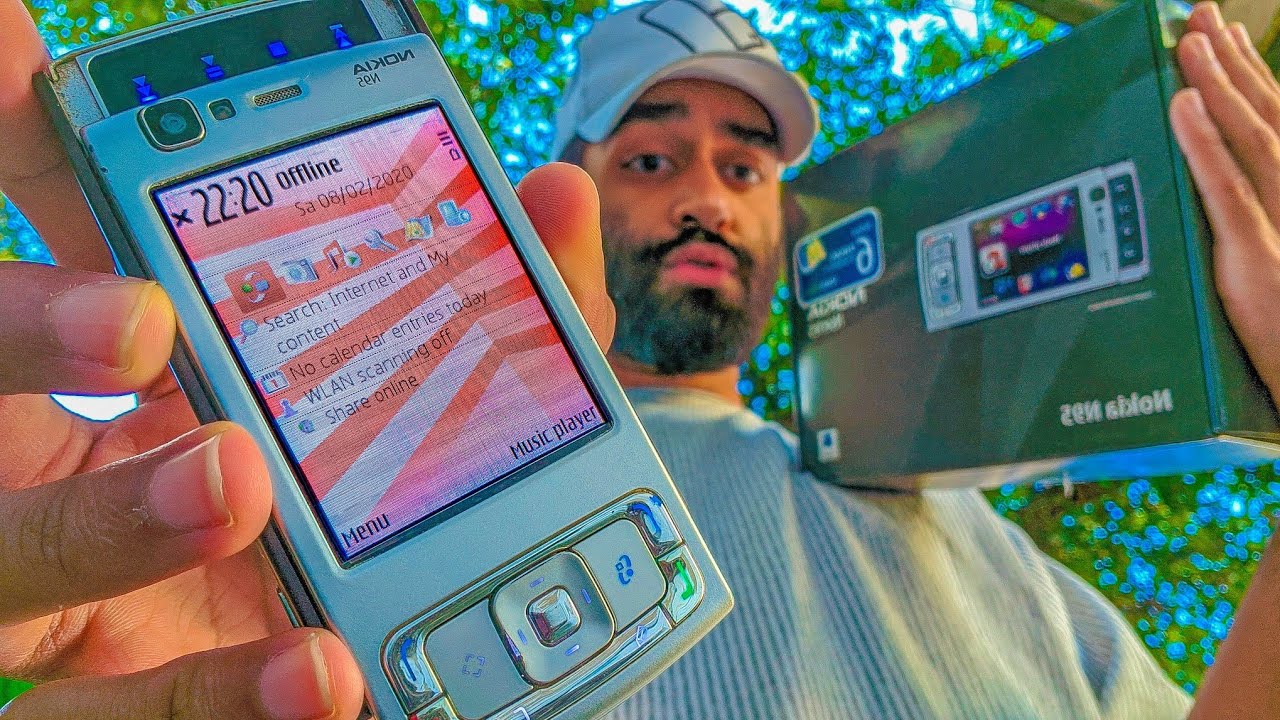 ✹MEU NOVO CELULAR.. 🧡 NOKIA N95 PRATA.. c/ CAIXA e TODOS ACESSÓRIOS!!!