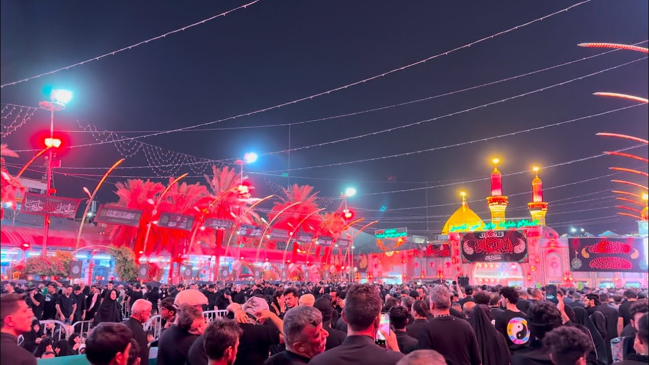 ليلة العاشر المحرم #كربلاء #ياحسين #ياعباس العتبات المقدسة