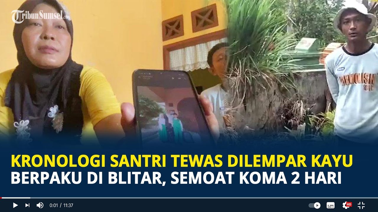 Kronologi Santri Tewas Dilempar Kayu Berpaku di Ponggok Blitar, Semoat Koma 2 Hari