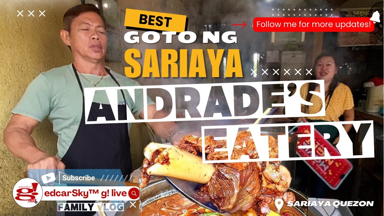 Mainit na Gotong Sariaya Andrade’s Eatery Pinakamasarap Habang May Bagyong Nando