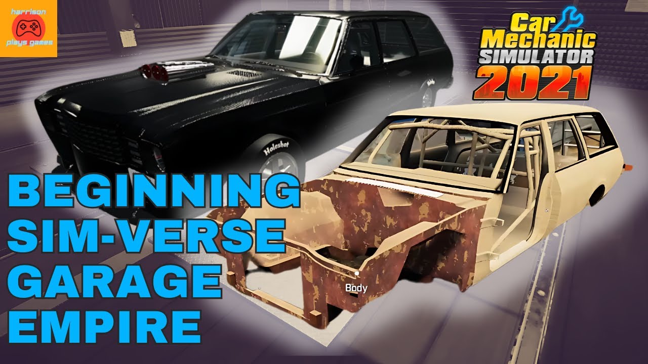Sim-Verse Garage Begins! Junkyard Supercars & Business Dreams | Car Mechanic Simulator 2021 Ep. 1