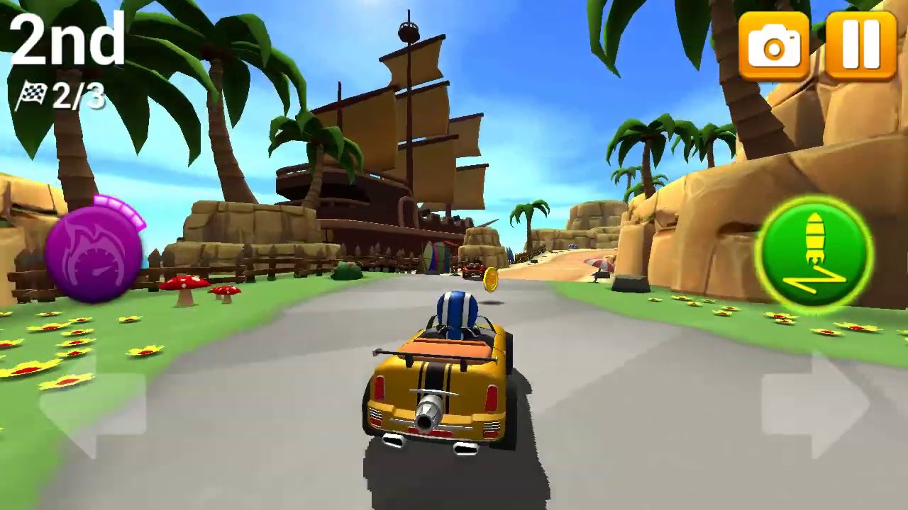 Car Racing Game - Rev Heads Rally Gameplay - Championship - Stage : Loopy Lakes