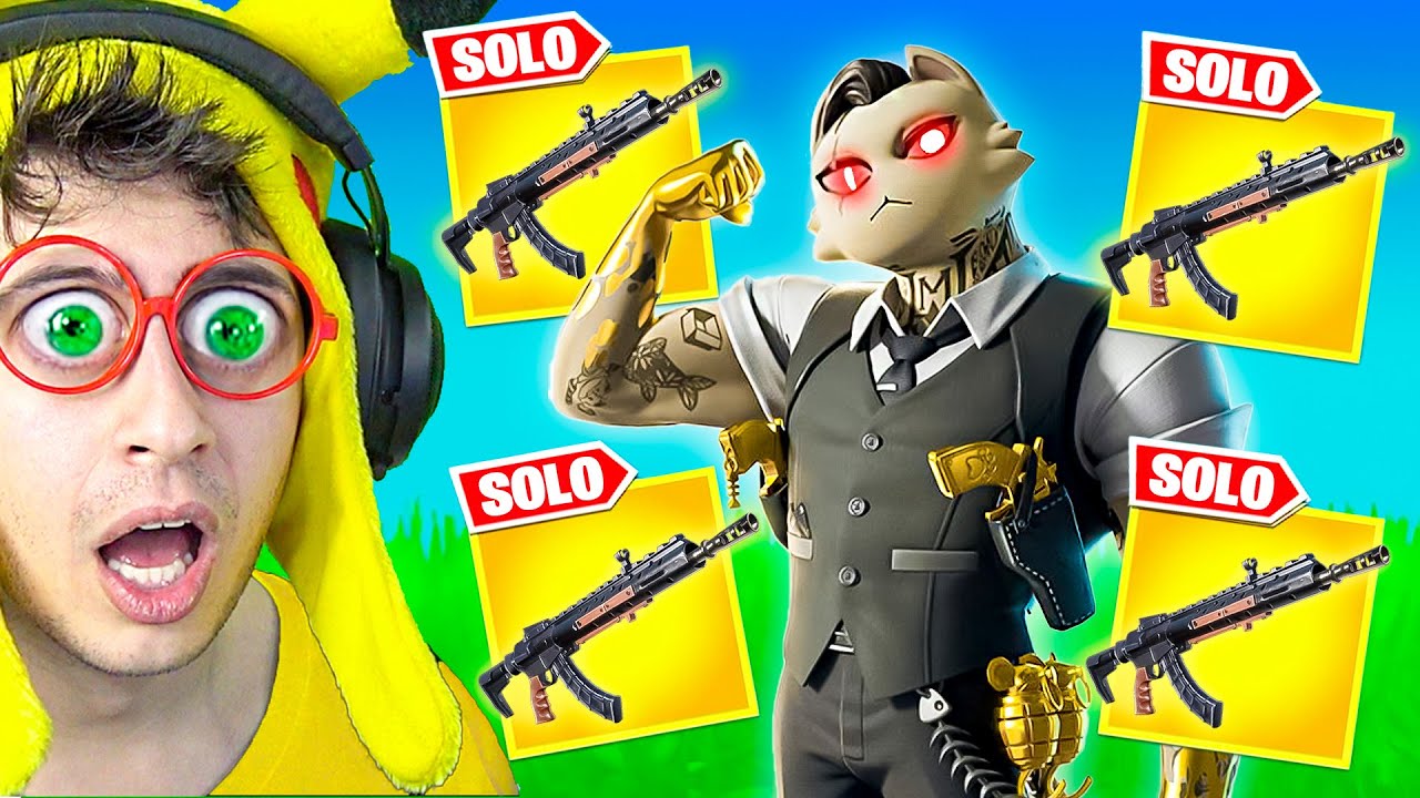Sólo Fusil GATATATA del GATO 😹🔥!! (Mítica Miaudas 💎) - Fortnite