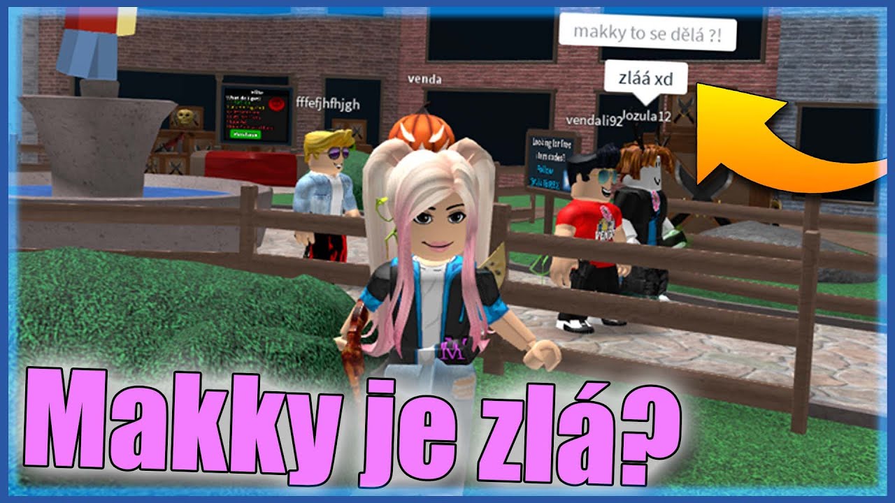 MAKKY JE ZLÁ?😱 Roblox Murder Mystery 2 w/@VendaliRoblox