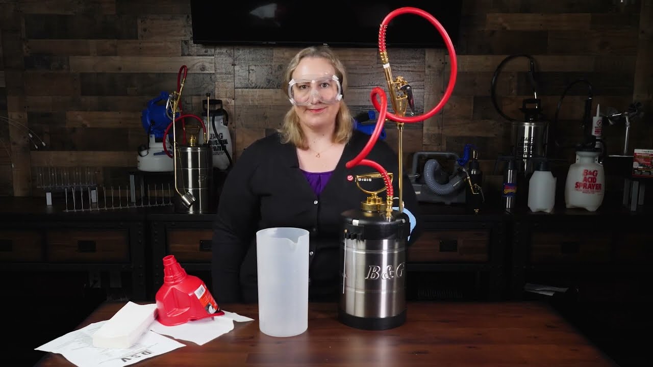 B&G 5L Tank Sprayer -  Product Overview and Training