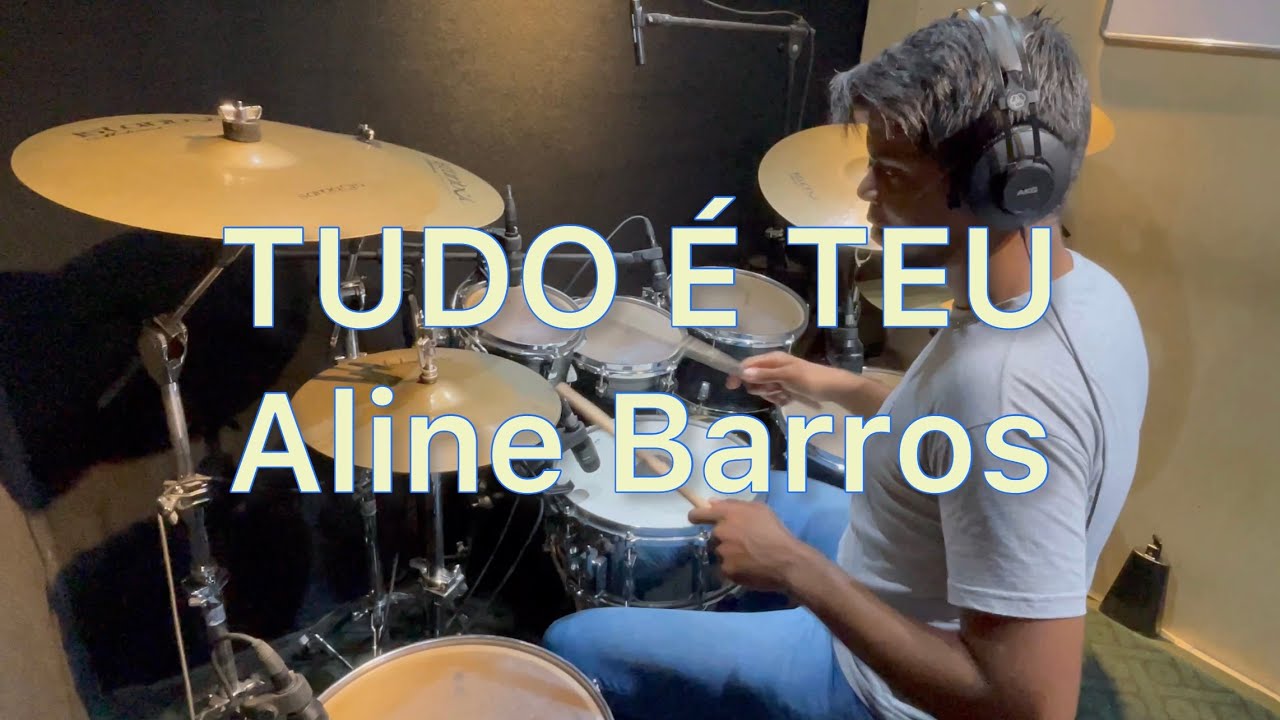 Tudo É Teu - Aline Barros / Drum Cover Gabriel Jesus