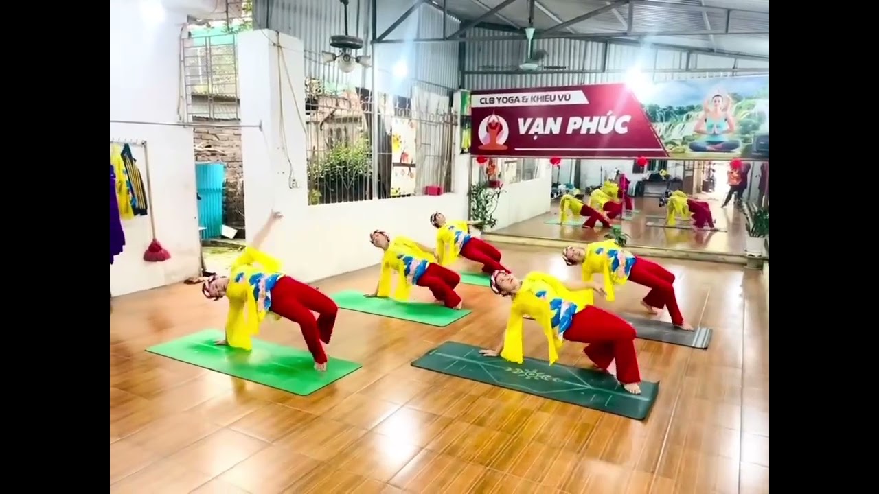Flow Yoga Chúc mừng 8/3/206 - Bh Trộm vía - Biên đạo: Lê Hiền Thương - Thể Hiện: CLB Yoga Tâm An