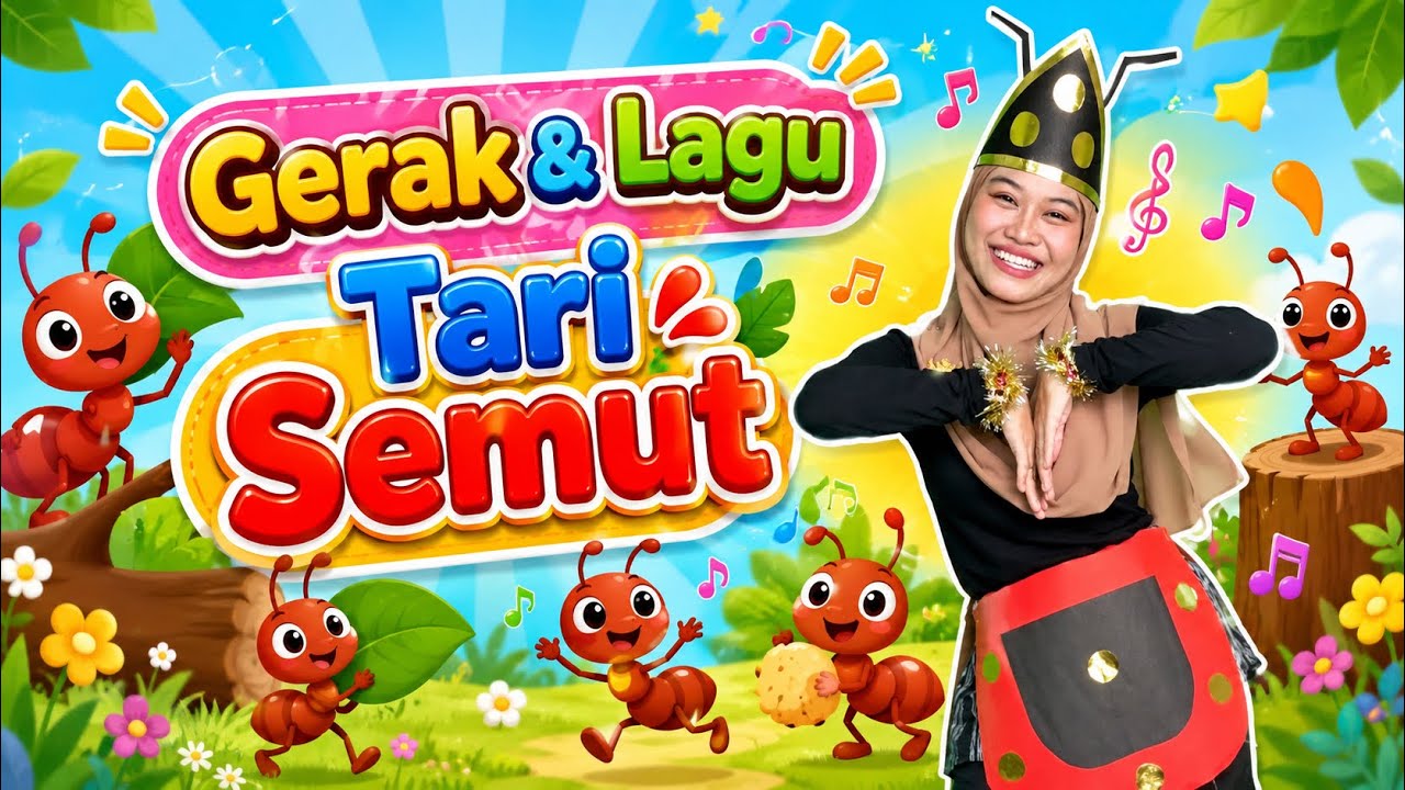 Gerak & Lagu Tari Semut | Sakading Kadung Pakdungding 