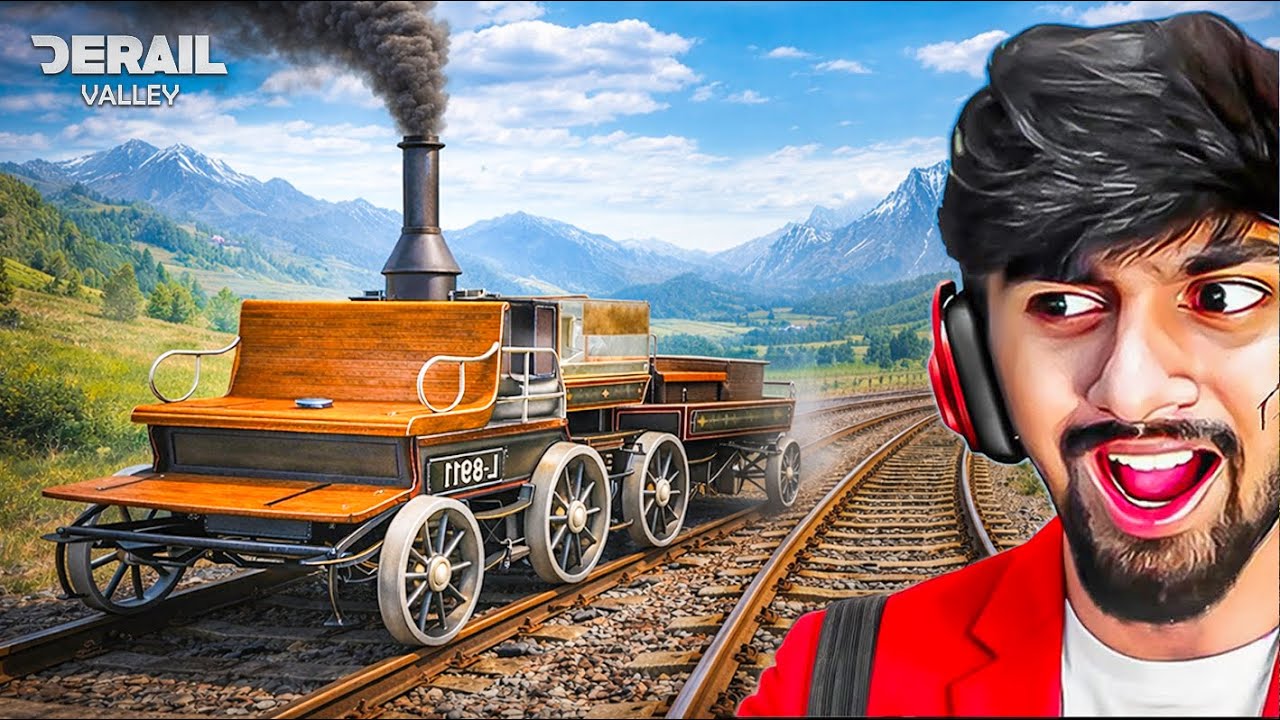 DRIVING THE WORLD’S FIRST TRAIN EVER !!!!!