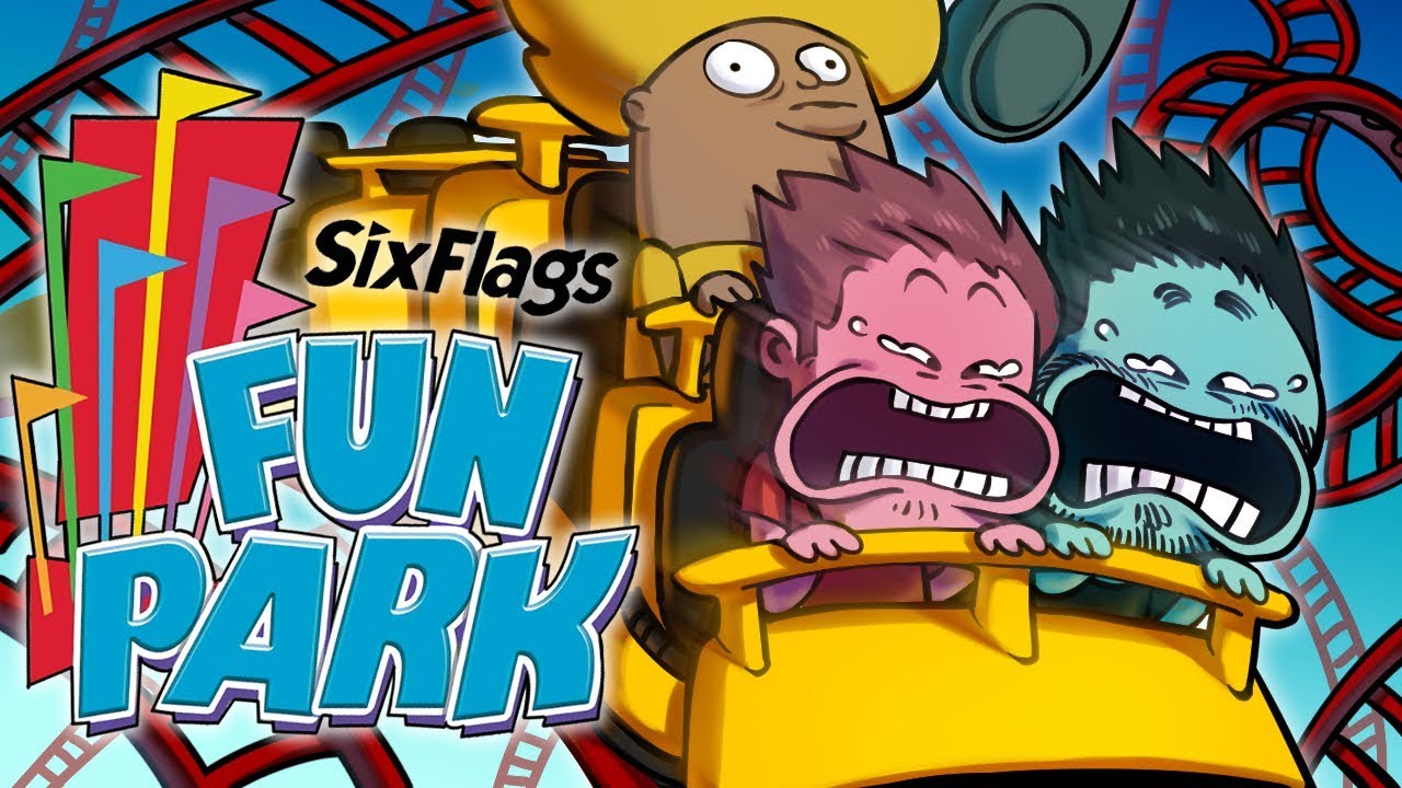SuperMega Plays SIX FLAGS