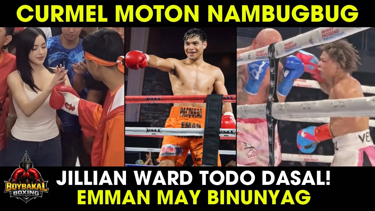 Curmel Moton Knockout Bugbug Kalaban | Jillian Ward Todo DASAL Kay Emman Bacosa