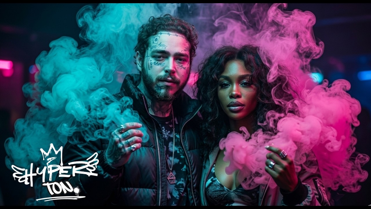 Post Malone & SZA &mdash; Growing Love (original lyrics video) Slow Emotional song