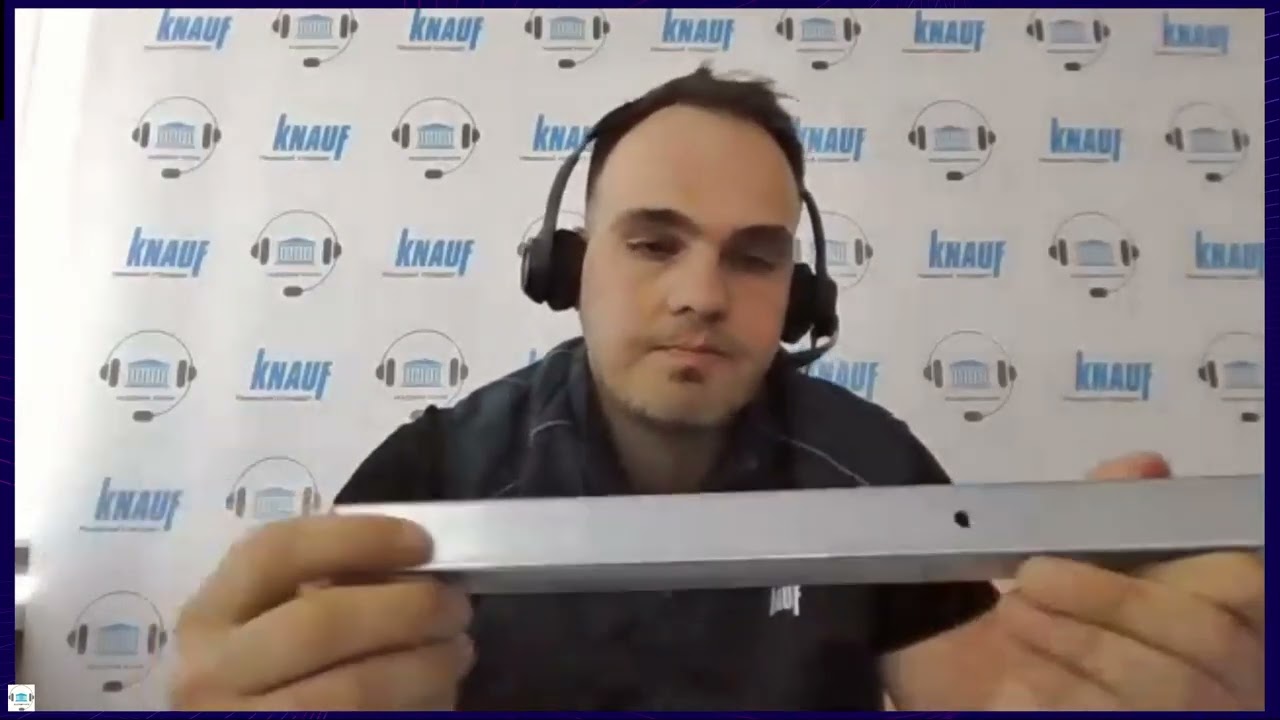 Потолки КНАУФ секреты правильного монтажа
