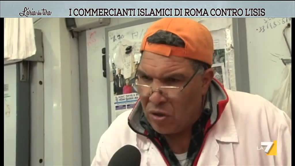 I commercianti islamici di Roma contro l'Isis
