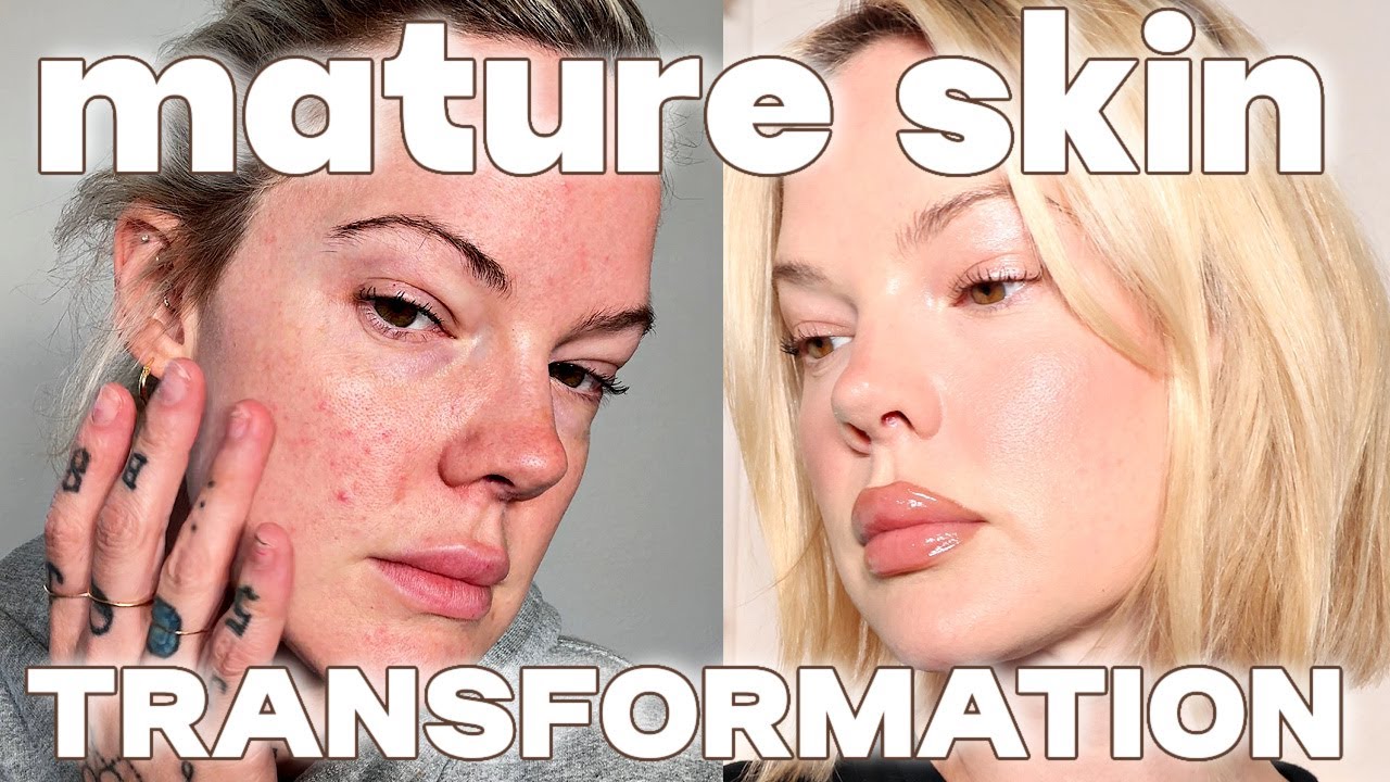 MATURE SKIN MAKEUP ROUTINE the kind of anti-aging products you need, and how to use them correctly