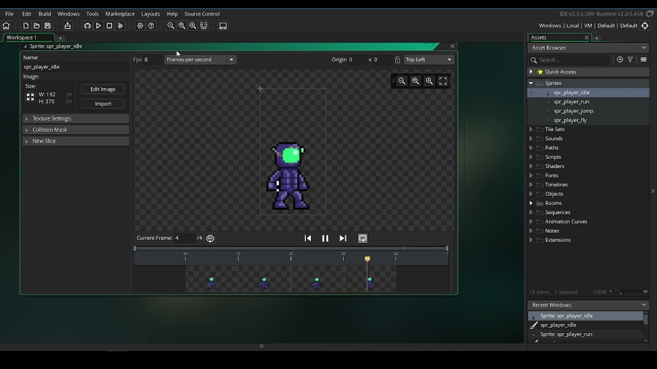 Game Maker работа со спрайтов(баг) - working with sprites