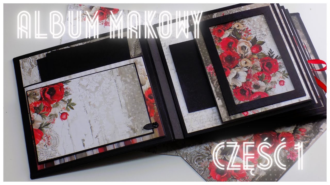 Album na każdą okazję cz.1/Heart Of The Sun/Craft O'Clock/TUTORIAL-scrapbooking!!!