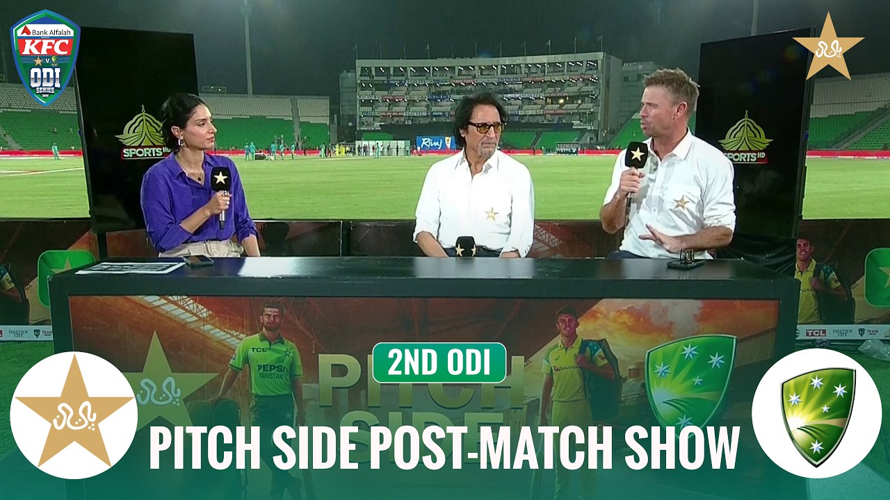 Pitch Side Post-Match Show | Pakistan vs Australia | Match 02 | ODI Series 2026 | MZE1K