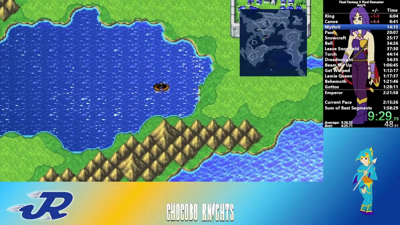 Final Fantasy 2 Pixel Remaster | Any% Speedrun | 2:13:05