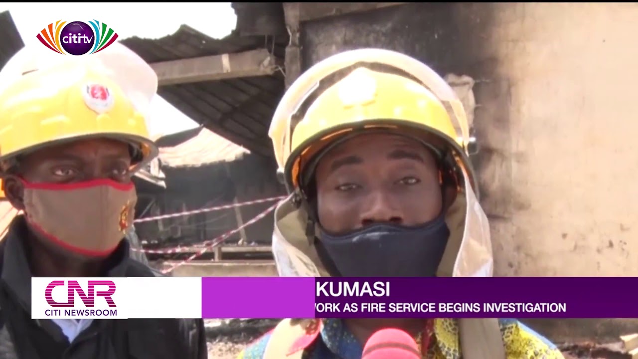 Fire outbreak in Kumasi: Royal Foam Limited back at work as Fire Service begins investigations