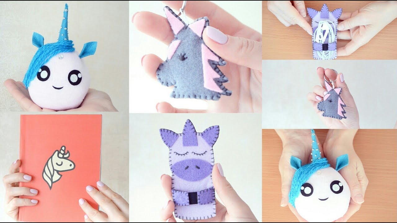 Unicorn'lu Kendin Yap Videosu | 4 Unicorn DIY Projects