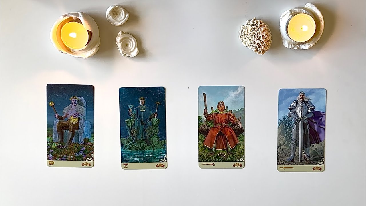 4 КОРОЛЯ: мысли, чувства, действия (есть общение/нет общения) / таро расклад