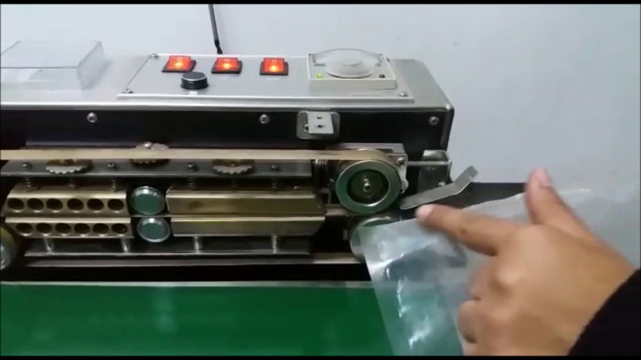 INDUCCION DE USO DE SELLADORA CONTINUA SF-150