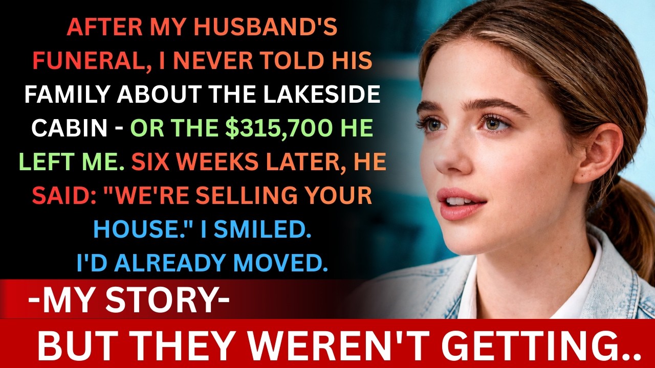 After My Husband's Funeral, I Never Told His Family About the Lakeside House He Left Me—Then They..
