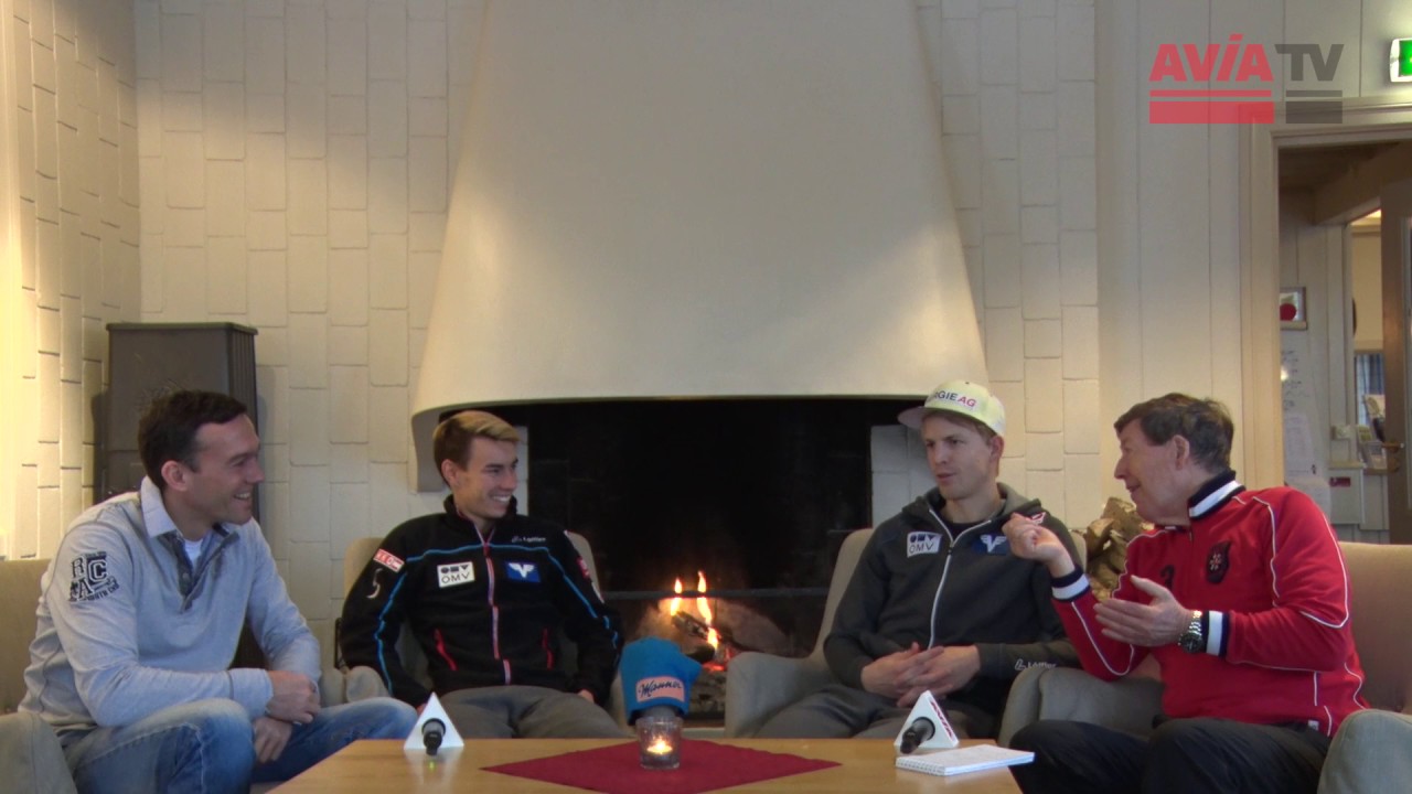 AVIA Talk mit Michael Hayböck und Stefan Kraft in Lillehammer