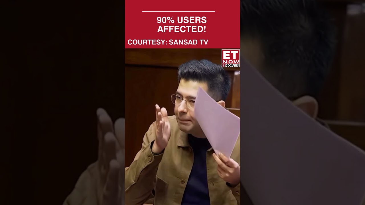 Why Do Prepaid Users Pay 13 Recharges A Year? Raghav Chaddha Raises The Issue | ET Now  #shorts