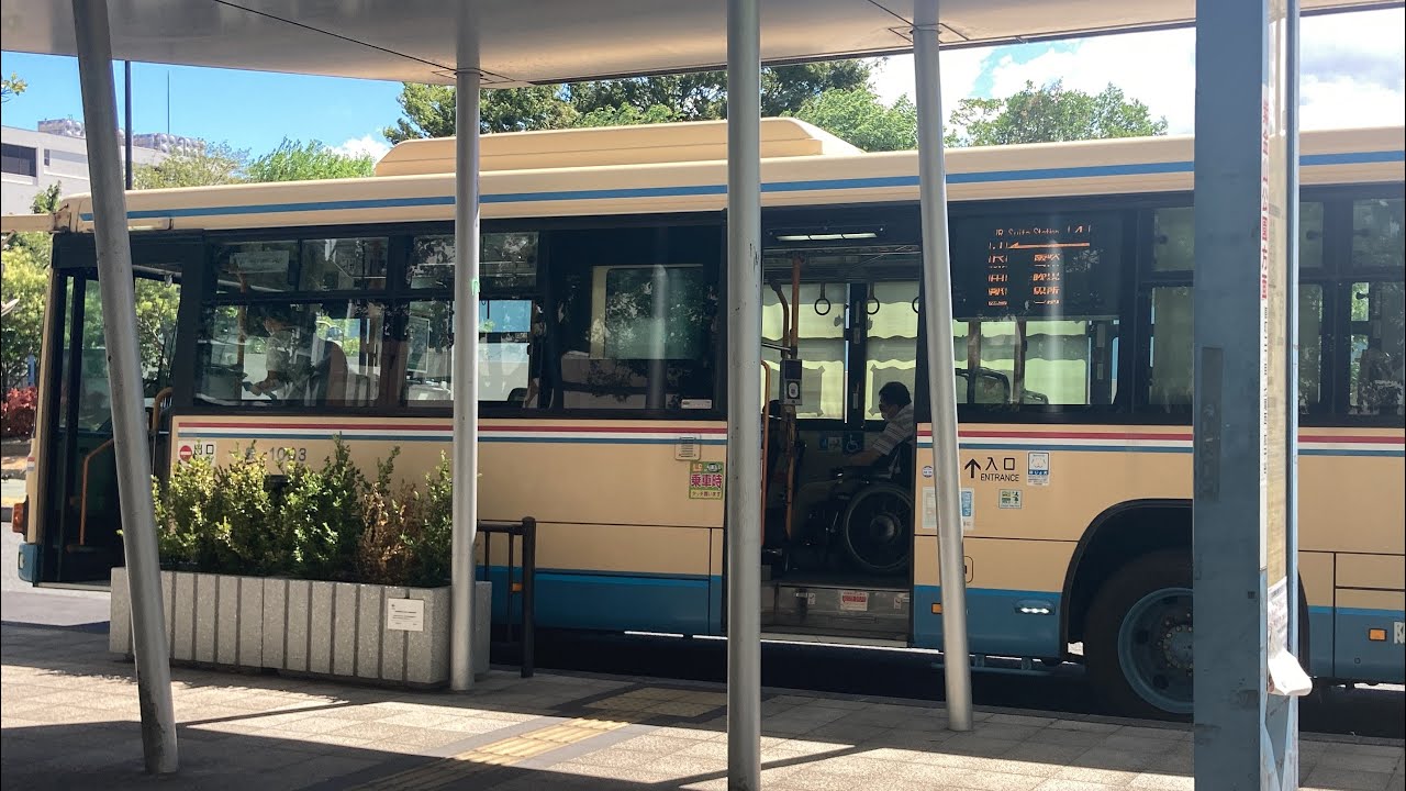 阪急バス前面展望 車窓 千里中央駅→阪急山田駅・JR吹田駅北口/ 吹田市内線4系統 千里中央1317発