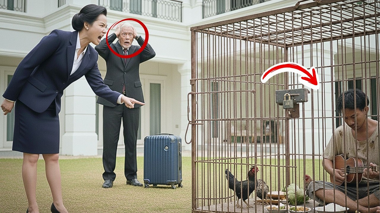Pulang Dinas dari Jepang, Miliarder Kaget Lihat Istrinya Mengurung Pengamen Yang Ternyata Anaknya!!