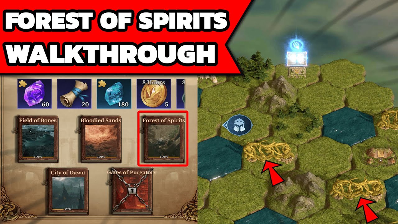 Ever Legion - Forest of Spirits Walkthrough [Complete 100%] + Exclusive Code 🔥