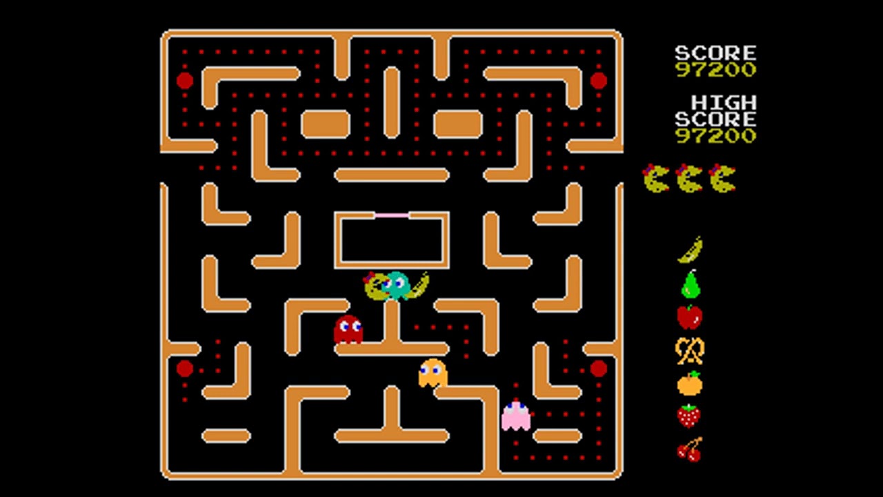 Ms. Pac-Man (Jakks Pacific Plug N Play 2004 on MAME) Part 2