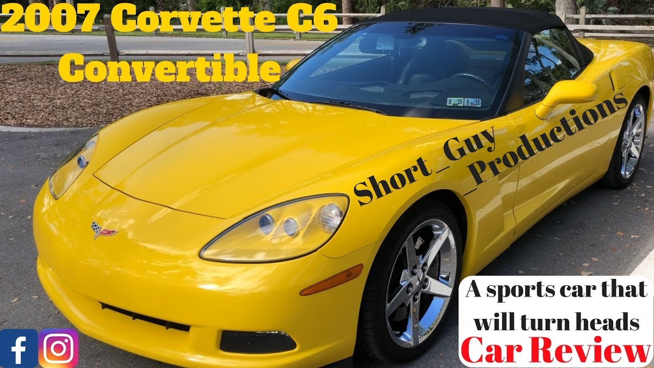 2007 Chevy Corvette Convertible C6 Review