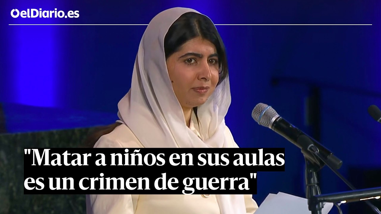 La Nobel de la paz Malala pide justicia para los niños asesinados: “Es un crimen de guerra”