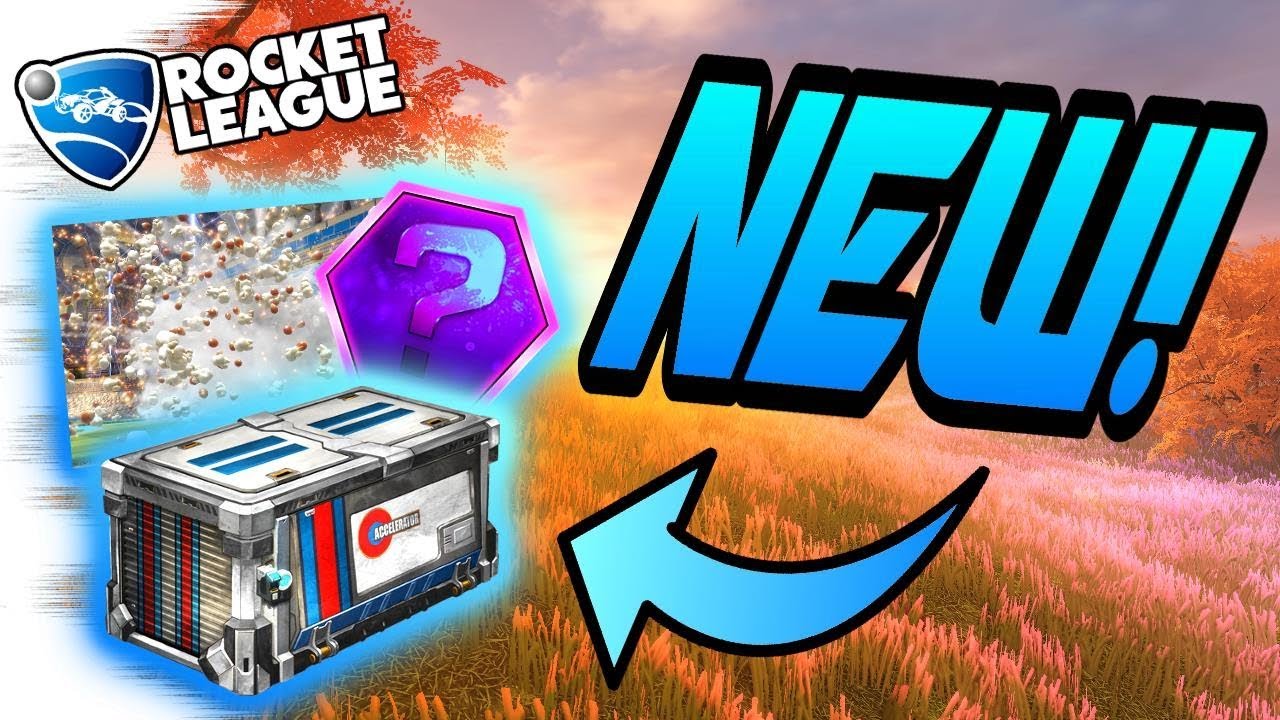 Rocket League AUTUMN Update:  NEW ACCELERATOR Crate, POPCORN Black Market, JAGER Import (Trailer)