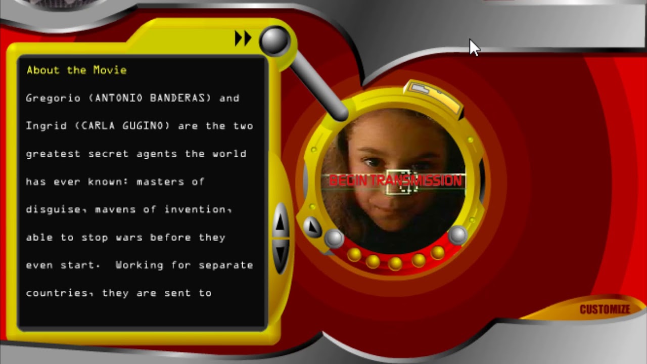 Spy Kids 1 Flash Website (2001)
