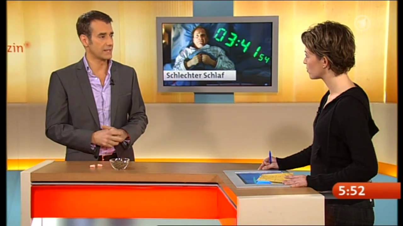 Schlechter Schlaf 1 - Dr. Kurscheid im ARD Morgenmagazin am 10.11.2009